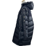 モンクレール MONCLER NARVALONG ダウンコート ブラック ナイロン レディース その他アウター
