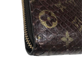 ルイ・ヴィトン LOUIS VUITTON ジッピーウォレット N80148 ブラウン ユニセックス 長財布