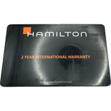 ハミルトン HAMILTON アメリカンクラシック H38429130 ブラック ステンレススチール 手巻き メンズ 腕時計