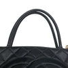 シャネル CHANEL 復刻トート A01804 ブラックゴールド金具 キャビアスキン レディース トートバッグ