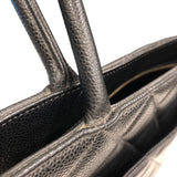 シャネル CHANEL 復刻トート A01804 ブラックゴールド金具 キャビアスキン レディース トートバッグ