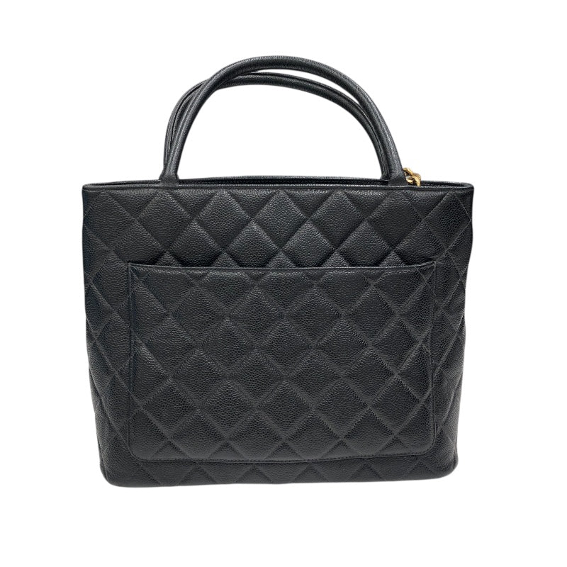 シャネル CHANEL 復刻トート A01804 ブラックゴールド金具 キャビア シャネル CHANEL 復刻トート A01804 ブラックゴールド金具 キャビア