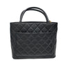 シャネル CHANEL 復刻トート A01804 ブラックゴールド金具 キャビアスキン レディース トートバッグ