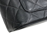 シャネル CHANEL 復刻トート A01804 ブラックゴールド金具 キャビアスキン レディース トートバッグ