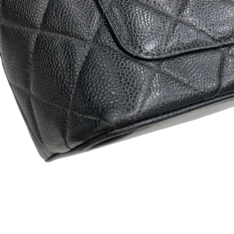 シャネル CHANEL 復刻トート A01804 ブラックゴールド金具 キャビア