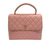 シャネル CHANEL マトラッセトップハンドルバッグ A12397 ピンクゴールド金具 キャビアスキン レディース ハンドバッグ