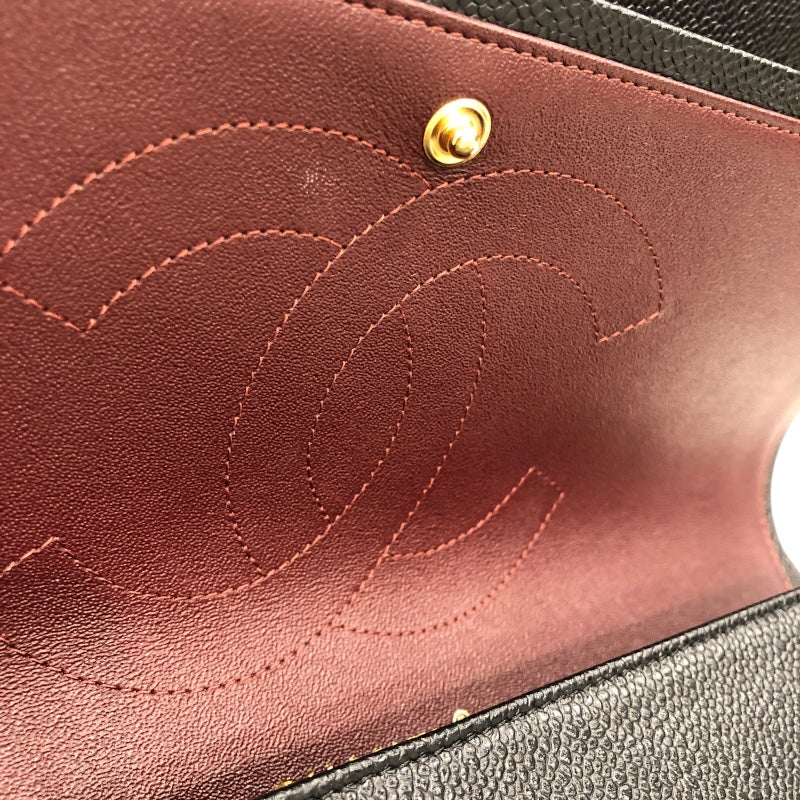 シャネル CHANEL デカマトラッセ A58600 ブラックゴールド金具