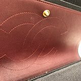 シャネル CHANEL デカマトラッセ A58600 ブラックゴールド金具 キャビアスキン レディース ショルダーバッグ