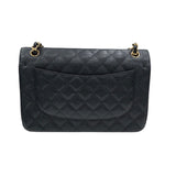 シャネル CHANEL デカマトラッセ A58600 ブラックゴールド金具 キャビアスキン レディース ショルダーバッグ