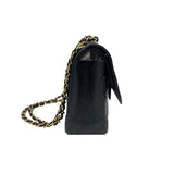 シャネル CHANEL デカマトラッセ A58600 ブラックゴールド金具 キャビアスキン レディース ショルダーバッグ