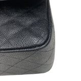 シャネル CHANEL デカマトラッセ A58600 ブラックゴールド金具 キャビアスキン レディース ショルダーバッグ