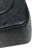 シャネル CHANEL デカマトラッセ A58600 ブラックゴールド金具 キャビアスキン レディース ショルダーバッグ