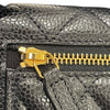 シャネル CHANEL クラシックスモールフラップウォレット AP0231 GD金具 キャビアスキン レディース 三つ折り財布