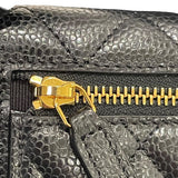 シャネル CHANEL クラシックスモールフラップウォレット AP0231 GD金具 キャビアスキン レディース 三つ折り財布
