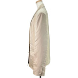ジバンシィ GIVENCHY オーバーサイズ シルクテーラードジャケット BW30J815J4 ベージュ シルク レディース テーラードジャケット