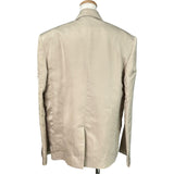 ジバンシィ GIVENCHY オーバーサイズ シルクテーラードジャケット BW30J815J4 ベージュ シルク レディース テーラードジャケット
