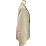 ジバンシィ GIVENCHY オーバーサイズ シルクテーラードジャケット BW30J815J4 ベージュ シルク レディース テーラードジャケット