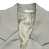 ジバンシィ GIVENCHY オーバーサイズ シルクテーラードジャケット BW30J815J4 ベージュ シルク レディース テーラードジャケット