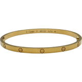 カルティエ Cartier ラブブレスSM イエローゴールド Au750 ジュエリー