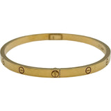 カルティエ Cartier ラブブレスSM イエローゴールド Au750 ジュエリー