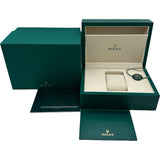 ロレックス ROLEX ランドドゥエラー 40 ハニカムモチーフ 127334 シルバー ホワイトゴールド/ステンレススチール　 自動巻き メンズ 腕時計