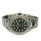 ロレックス ROLEX ヨットマスター40 126622 グレー プラチナ/ステンレススチール 自動巻き メンズ 腕時計