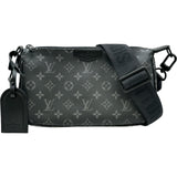 ルイ・ヴィトン LOUIS VUITTON ポシェット･アクセソワール XL M11741 ブラック モノグラム・エクリプス メンズ ショルダーバッグ
