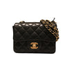 シャネル CHANEL ミニマトラッセ１８ A35200 ブラック　ゴールド金具 ラムスキン レディース ショルダーバッグ