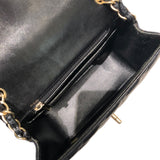 シャネル CHANEL ミニマトラッセ１８ A35200 ブラック　ゴールド金具 ラムスキン レディース ショルダーバッグ