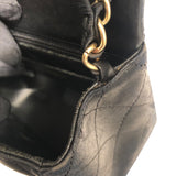 シャネル CHANEL ミニマトラッセ１８ A35200 ブラック　ゴールド金具 ラムスキン レディース ショルダーバッグ