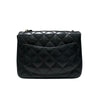 シャネル CHANEL ミニマトラッセ１８ A35200 ブラック　ゴールド金具 ラムスキン レディース ショルダーバッグ