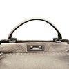 フェンディ FENDI ピーカブーレギュラーセレリア BN290 グレーシルバー金具 レザー レディース ショルダーバッグ