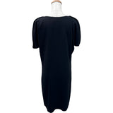 プラダ PRADA 半袖フレアワンピース P329N ブラック トリアセテート/ポリエステル レディース ワンピース