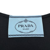 プラダ PRADA 半袖フレアワンピース P329N ブラック トリアセテート/ポリエステル レディース ワンピース