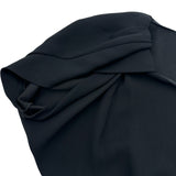 プラダ PRADA 半袖フレアワンピース P329N ブラック トリアセテート/ポリエステル レディース ワンピース
