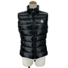 モンクレール MONCLER GHANY ダウンベスト ブラック ナイロン レディース ダウンベスト