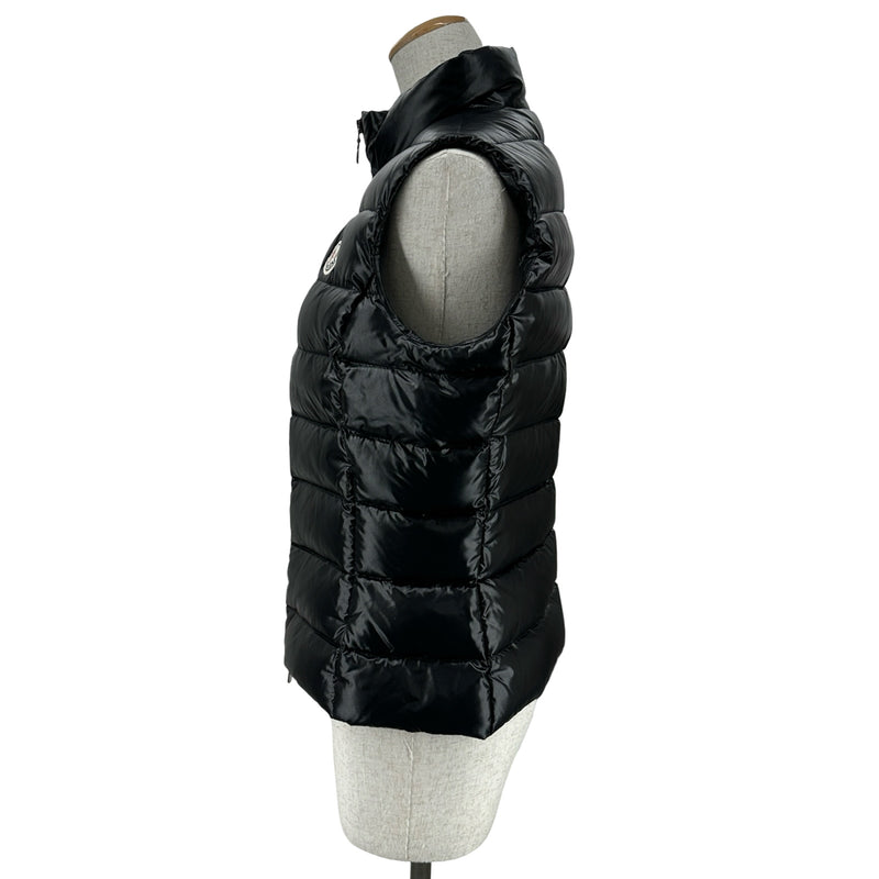 モンクレール MONCLER GHANY ダウンベスト ブラック ナイロン