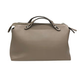 フェンディ FENDI バイザウェイラージ 8BL125 グレージュシルバー金具 レザー レディース ショルダーバッグ
