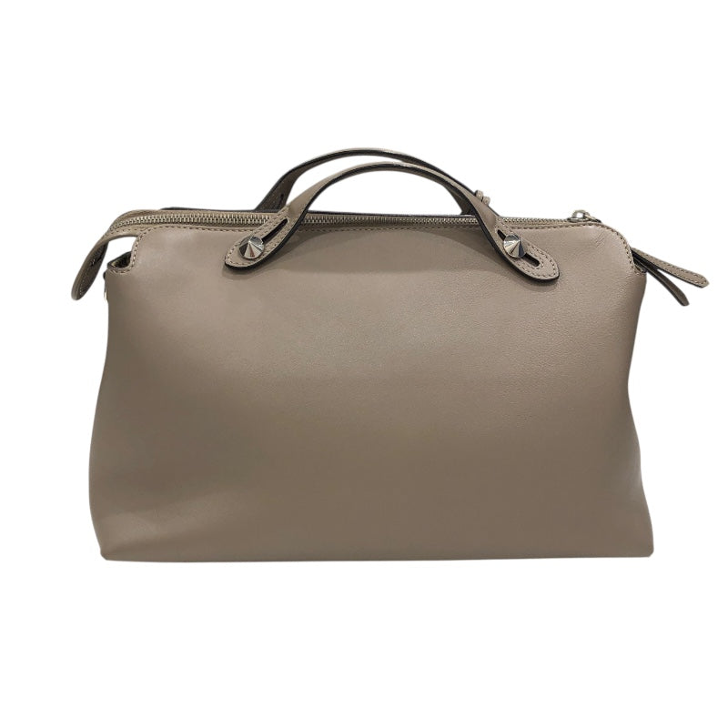 フェンディ FENDI バイザウェイラージ 8BL125 グレージュシルバー金具