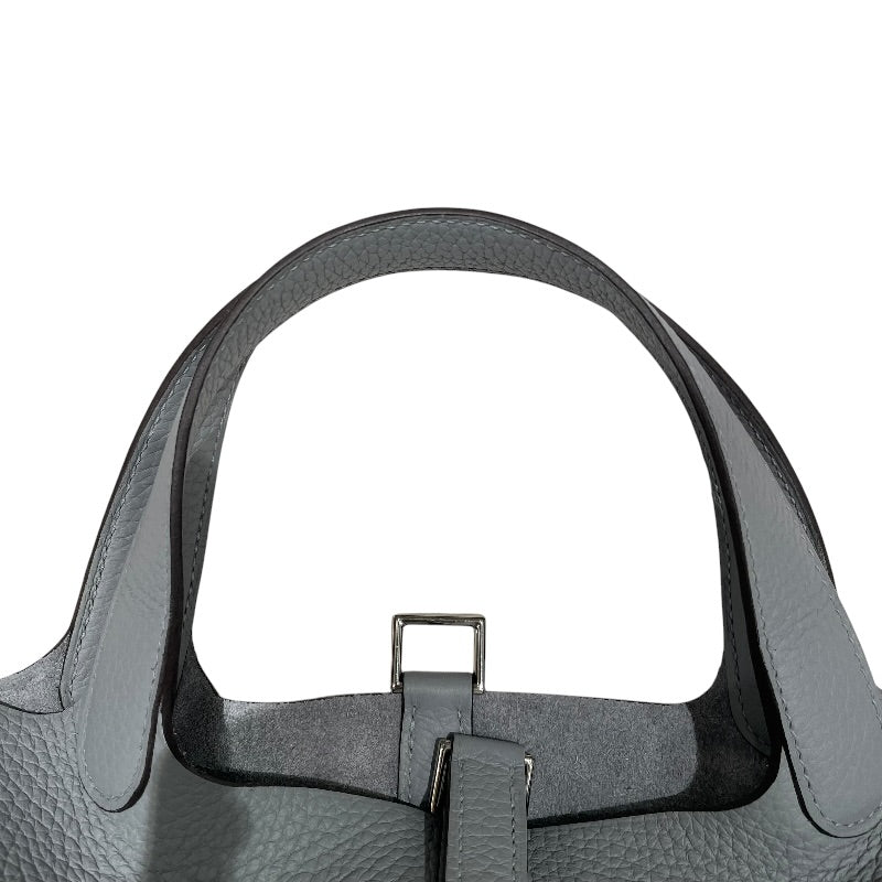 エルメス HERMES ピコタンロックPM G刻 グリパンタン/シルバー金具