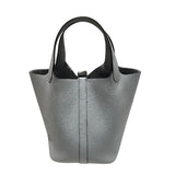 エルメス HERMES ピコタンロックPM G刻 グリパンタン/シルバー金具 トリヨン レディース ハンドバッグ