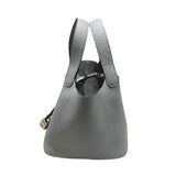 エルメス HERMES ピコタンロックPM G刻 グリパンタン/シルバー金具 トリヨン レディース ハンドバッグ