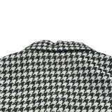 クリスチャン・ディオール Christian Dior ハウンドトゥース半袖ワンピース 211R15A7801 ブラック/ホワイト コットン レディース ワンピース