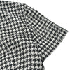 クリスチャン・ディオール Christian Dior ハウンドトゥース半袖ワンピース 211R15A7801 ブラック/ホワイト コットン レディース ワンピース