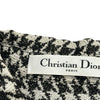 クリスチャン・ディオール Christian Dior ハウンドトゥース半袖ワンピース 211R15A7801 ブラック/ホワイト コットン レディース ワンピース