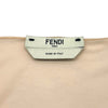 フェンディ FENDI FF総柄半袖サマーニットワンピース FZD772 ホワイト コットン レディース ワンピース
