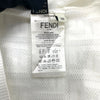 フェンディ FENDI FF総柄半袖サマーニットワンピース FZD772 ホワイト コットン レディース ワンピース