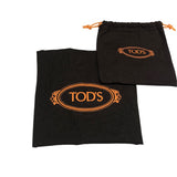 トッズ TOD’S Tタイムレス２WAYハンドバッグ オレンジ・ブラック・ピンク レザー レディース ショルダーバッグ