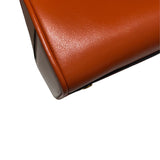 トッズ TOD’S Tタイムレス２WAYハンドバッグ オレンジ・ブラック・ピンク レザー レディース ショルダーバッグ