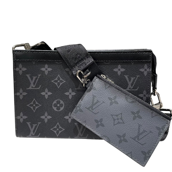 ルイ・ヴィトン LOUIS VUITTON ガストン・ウェアラブルウォレット M81124 ブラック モノラグラム・エクリプス メンズ ショルダーバッグ ルイ・ヴィトン LOUIS VUITTON ガストン・ウェアラブルウォレット